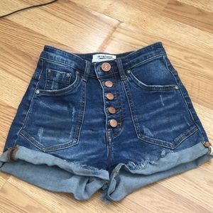 One Teaspoon high wasted Harlets shorts